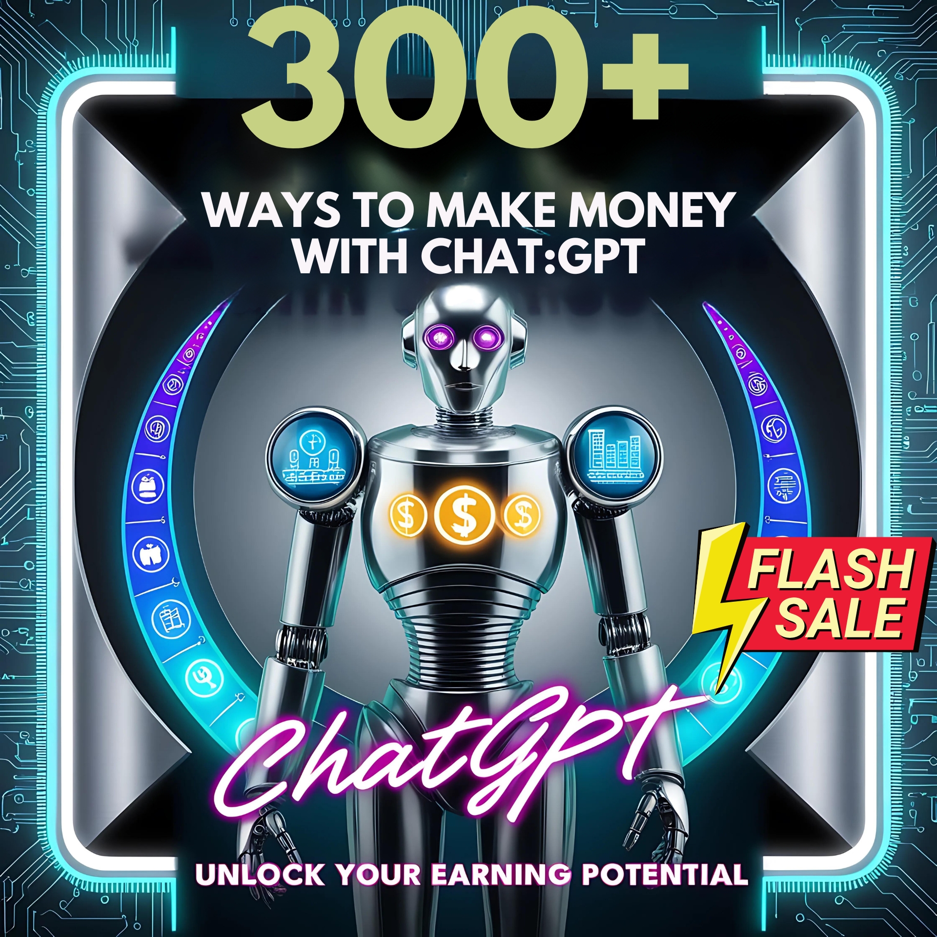 300 Ways to Make Money with ChatGPT - PLR