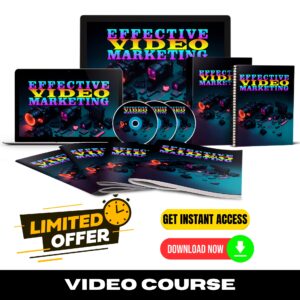 Effective Video Marketing Upgrade Package (Video Course)