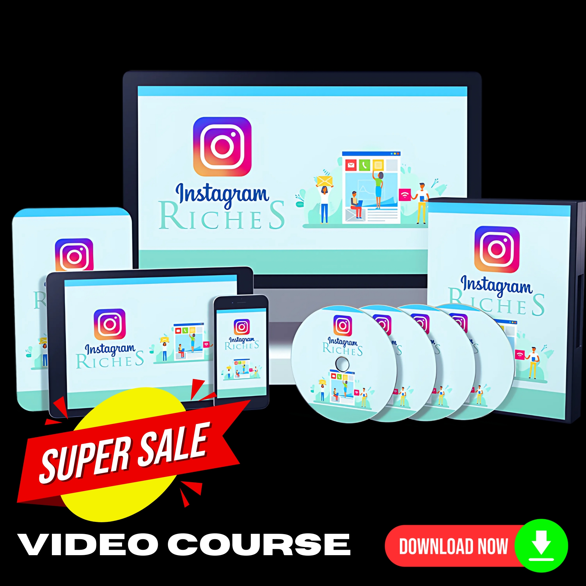 Instagram Riches Upgrade Package (Video Course)