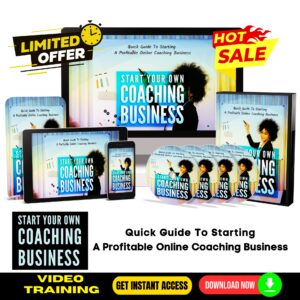Start Your Own Coaching Business Upgrade Package (Video Course)
