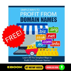 Simple Ways To Profit From Domain Names (FREE eBook)