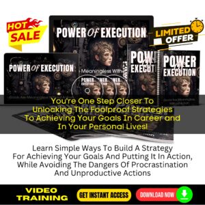 Power Of Execution Upgrade Package (Video Course)