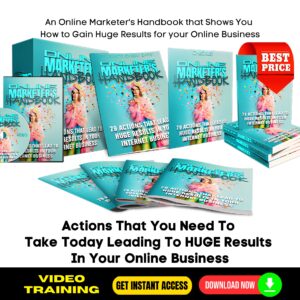 Online Marketer's Handbook Upgrade Package - Video Course