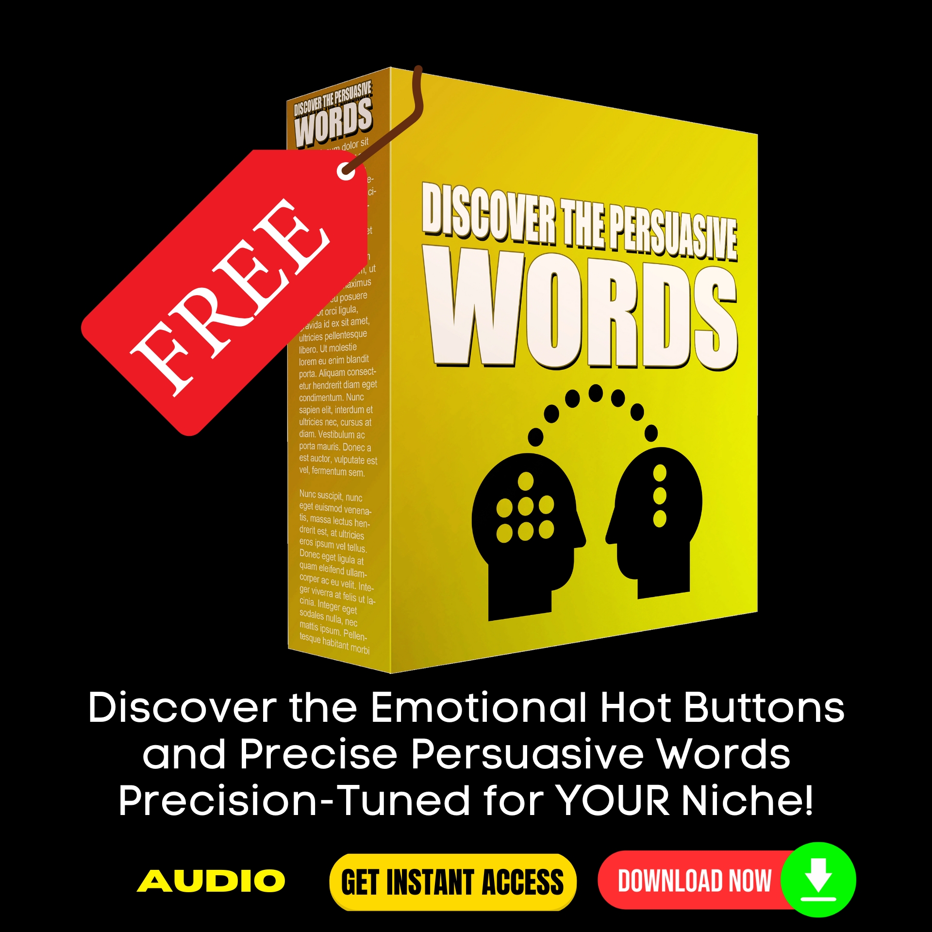 Discover The Persuasive Words - FREE