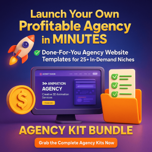Agency Ready-Made Website All-in-One Agency Kit & Website Templates
